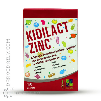 پودر کیدی لاکت زینک زیست تخمیر 15 عددی