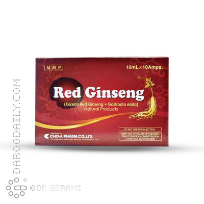 ویال خوراکی رد جینسینگ چوافارم 10 عددی