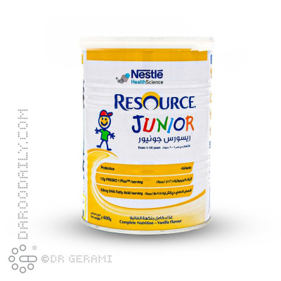 مکمل غذایی ریسورس جونیور نستله هلث ساینس 400 گرمی