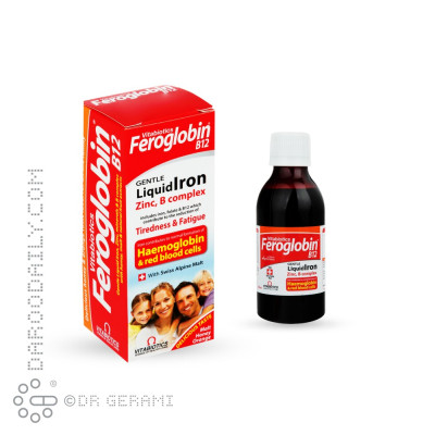 شربت فروگلوبین B12 ویتابیوتیکس 200 میلی لیتری