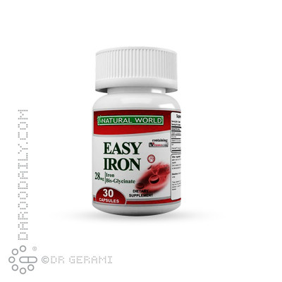 کپسول ایزی آیرون نچرال ورلد 30 عددی