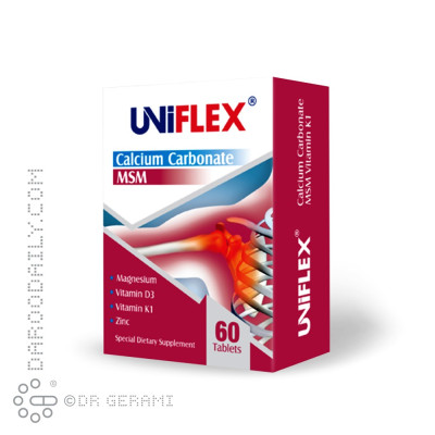 قرص مکمل یونی فلکس ابیان دارو 60 عددی