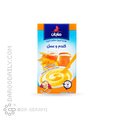 غذای کودک فرنی گندم و عسل ماجان کاله 135 گرمی