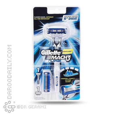 خود تراش سه لبه مدل Match 3 Turbo ژیلت 1 عددی