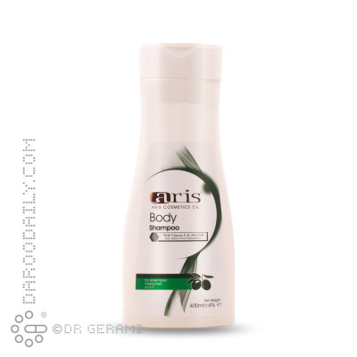 شامپو بدن حاوی روغن زیتون آریس 400 میلی لیتری