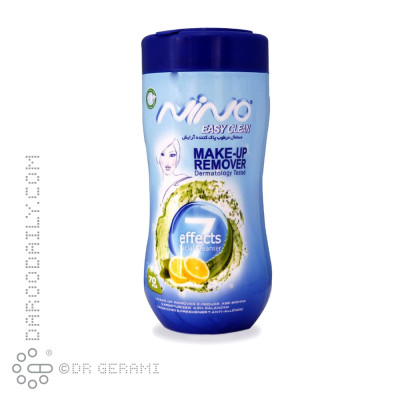 دستمال مرطوب آرایشی بزرگسالان نینو 70 عددی