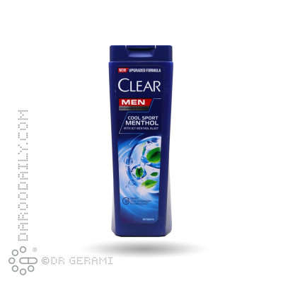 شامپو خنک کننده و ضد شوره مو آقایان کلیر ۲۰۰ میلی لیتری