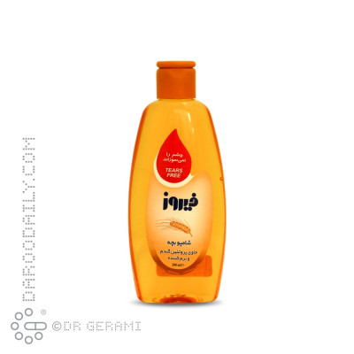 شامپو مو کودک حاوی پروتئین گندم فیروز 200 میلی لیتری