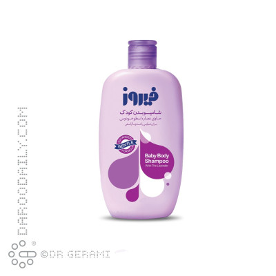 شامپو بدن کودک حاوی عصاره اسطوخودوس فیروز 300 میلی لیتری