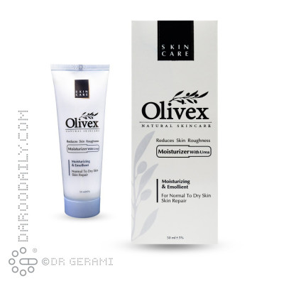 کرم مرطوب کننده اوره الیوکس 50 میلی لیتری