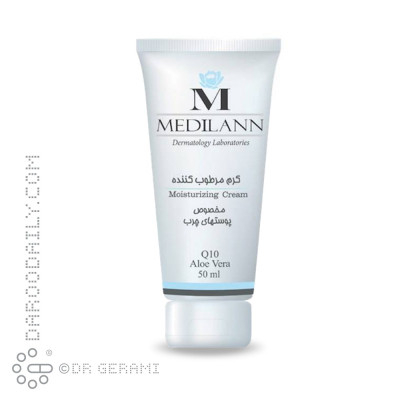 کرم مرطوب کننده پوست چرب مدیلن 50 میلی لیتری