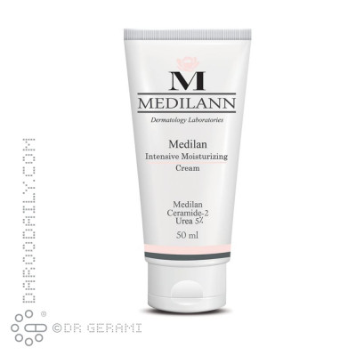 کرم مرطوب کننده دست و صورت پوست خشک مدیلن 50 میلی لیتری