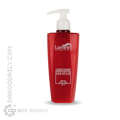 کرم ژل پاک کننده پوست خشک و حساس لامینین 200 میلی لیتری