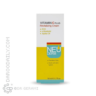 کرم جوان کننده ویتامین C پلاس نئودرم 50 میلی لیتری
