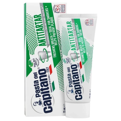 خمیر دندان ضد جرم سیگار پاستا دل کاپیتانو 75 میلی لیتری