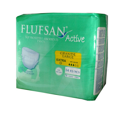 پوشينه شورتی بزرگسال سایز بزرگ فلوفسان ۱۴ عددی