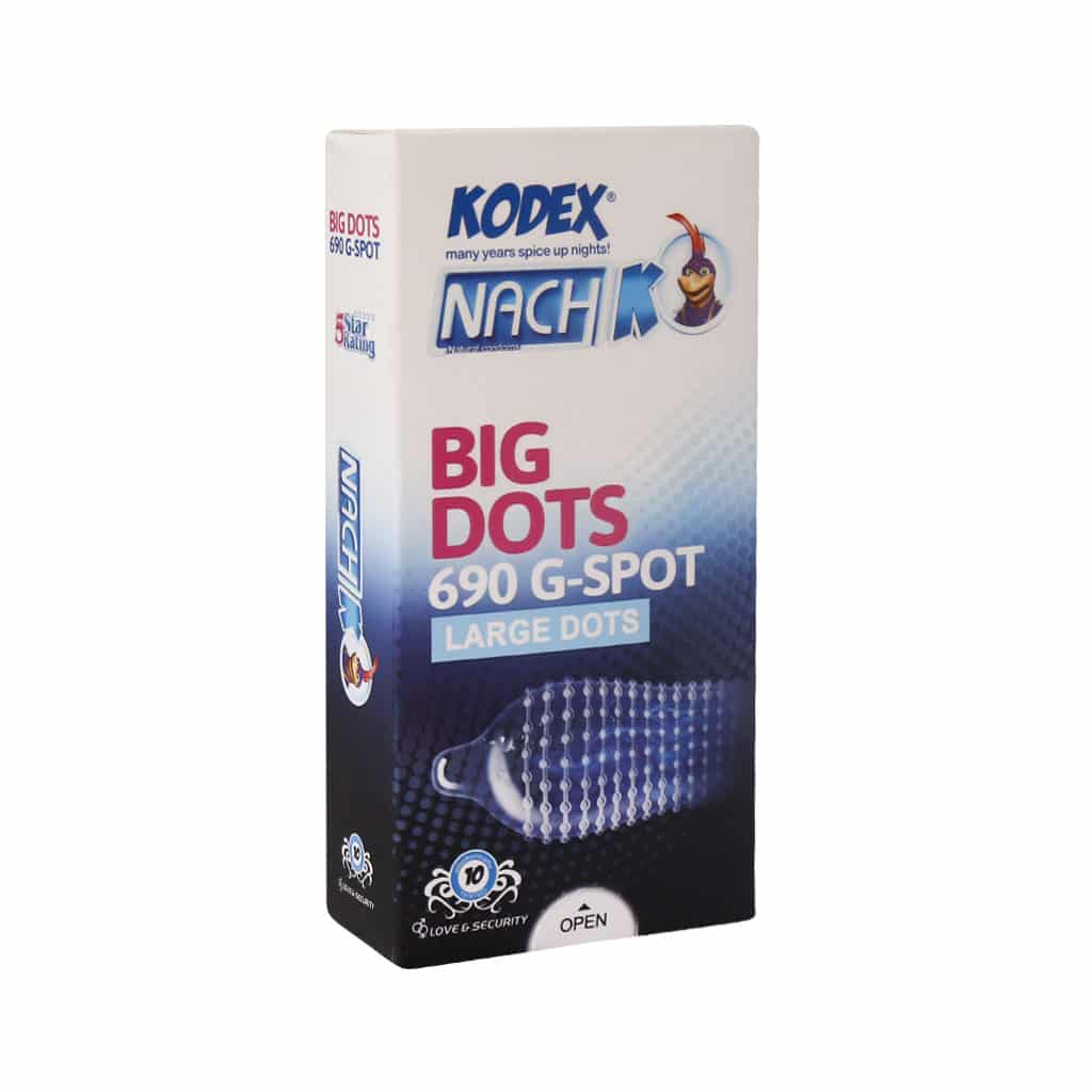 کاندوم خاردار مدل Big Dots کدکس 10 عددی