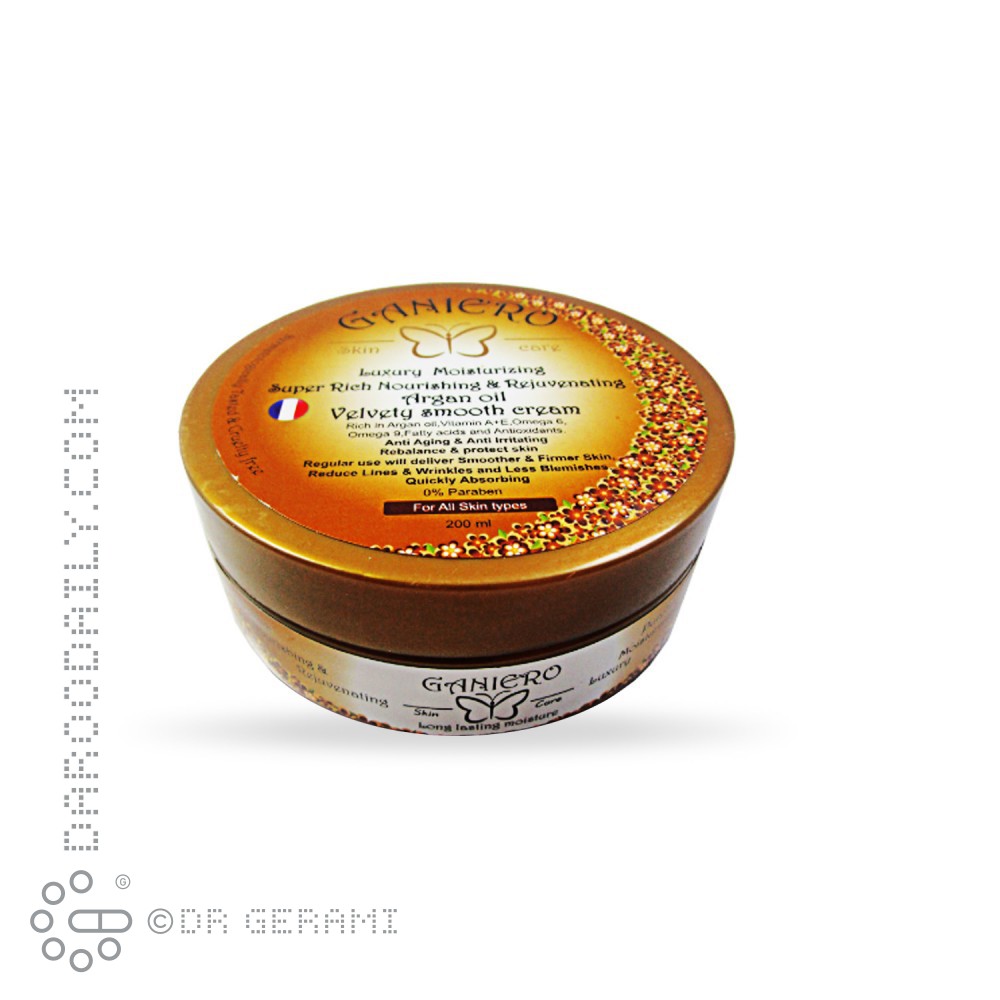 کرم مرطوب کننده و جوان کننده روغن آرگان گانیرو 200 میلی لیتری