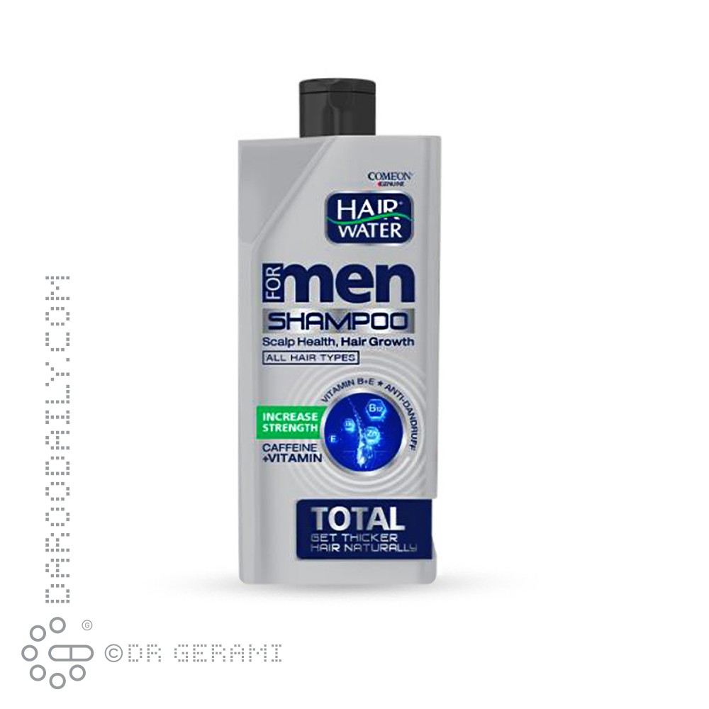 شامپو ضد شوره و تقویت کننده مو آقایان مدل Total کامان 410 میلی لیتری