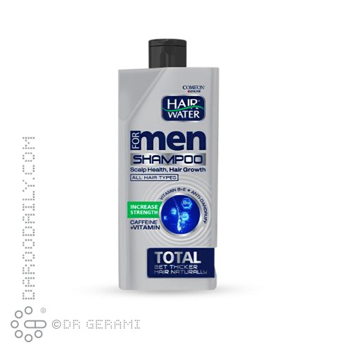 شامپو ضد شوره و تقویت کننده مو آقایان مدل Total کامان 410 میلی لیتری