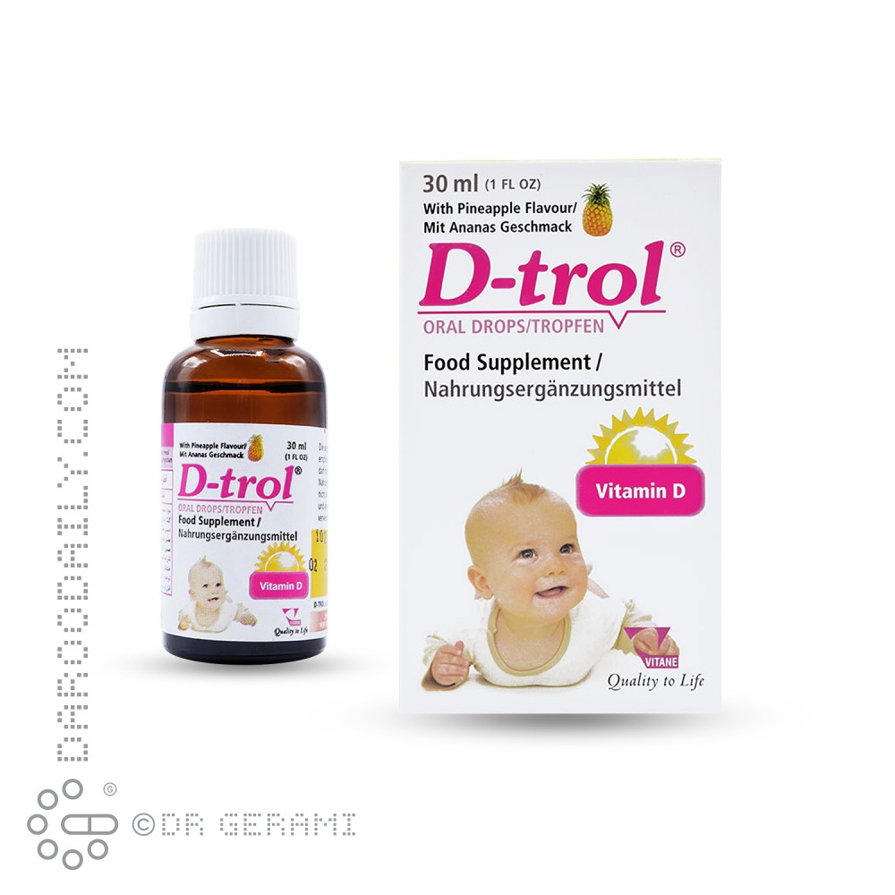 قطره دی ترول ویتان 30 میلی لیتری