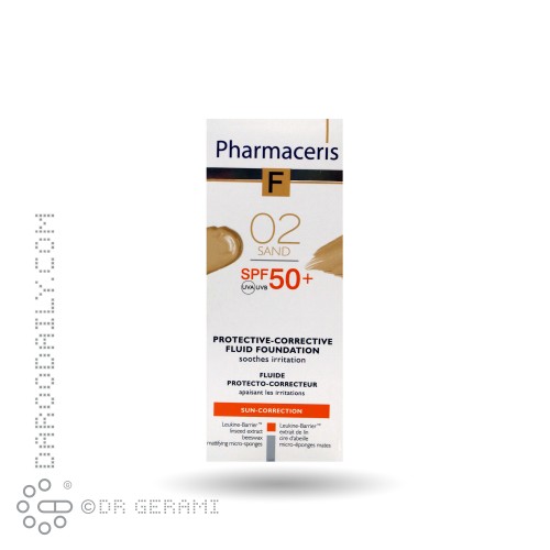 فلوئید محافظ پوست شنی SPF50 فارماسریز شماره 02