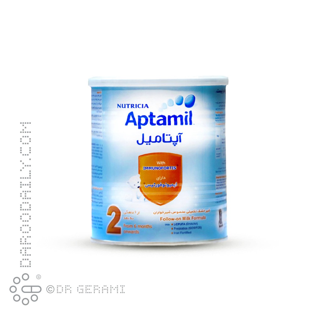 شیرخشک آپتامیل 2 نوتریشیا  400 گرمی