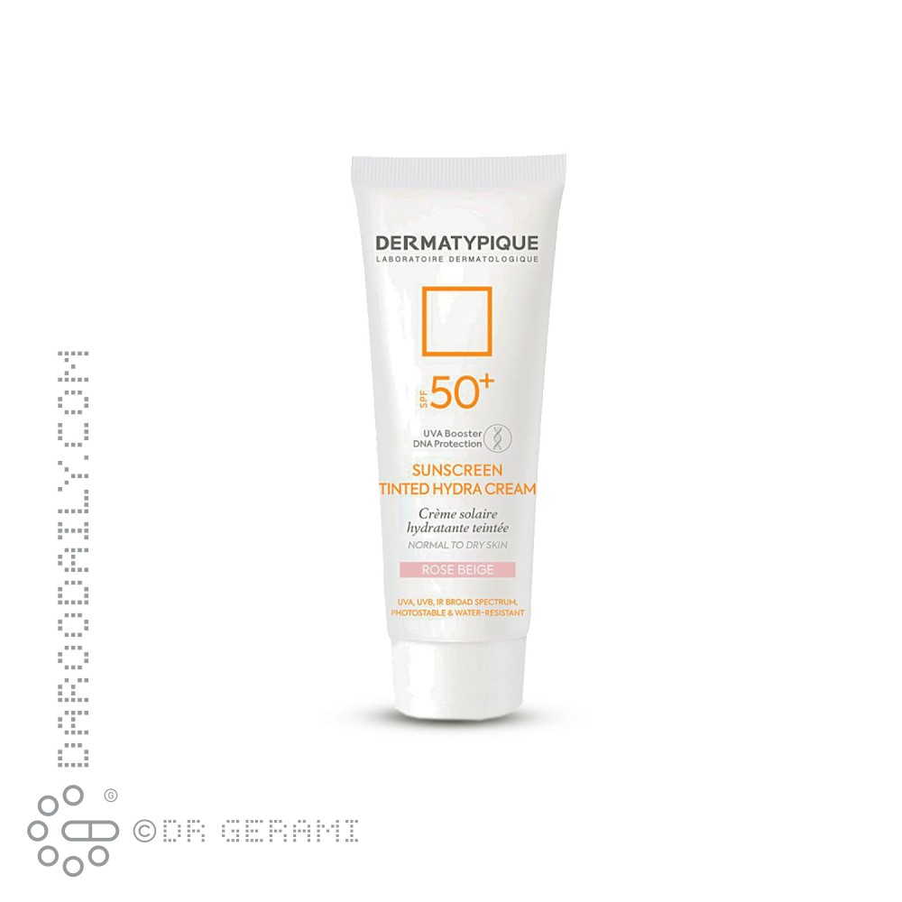 کرم ضد آفتاب رز بژ پوست خشک +SPF50 درماتیپیک 50 میلی لیتری
