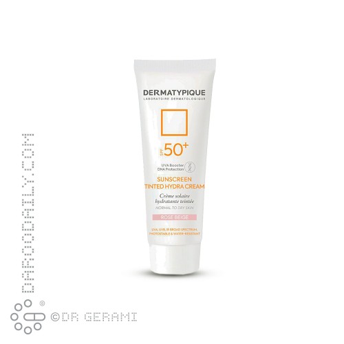 کرم ضد آفتاب رز بژ پوست خشک +SPF50 درماتیپیک 50 میلی لیتری