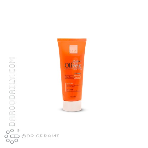 سی سی کرم ضد آفتاب بژ پوست چرب SPF60 الیوکس شماره 102
