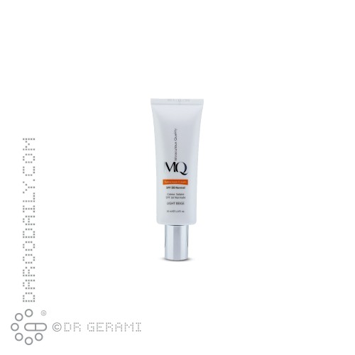 کرم ضد آفتاب بژ روشن پوست خشک و نرمال SPF50 ام کیو 55 میلی لیتری