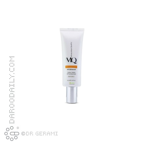 کرم ضد آفتاب بی رنگ SPF50 بایوتچ ام کیو 55 میلی لیتری