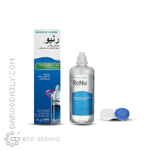 محلول شستشو لنز مدل MultiPlus رنیو 360 میلی لیتری