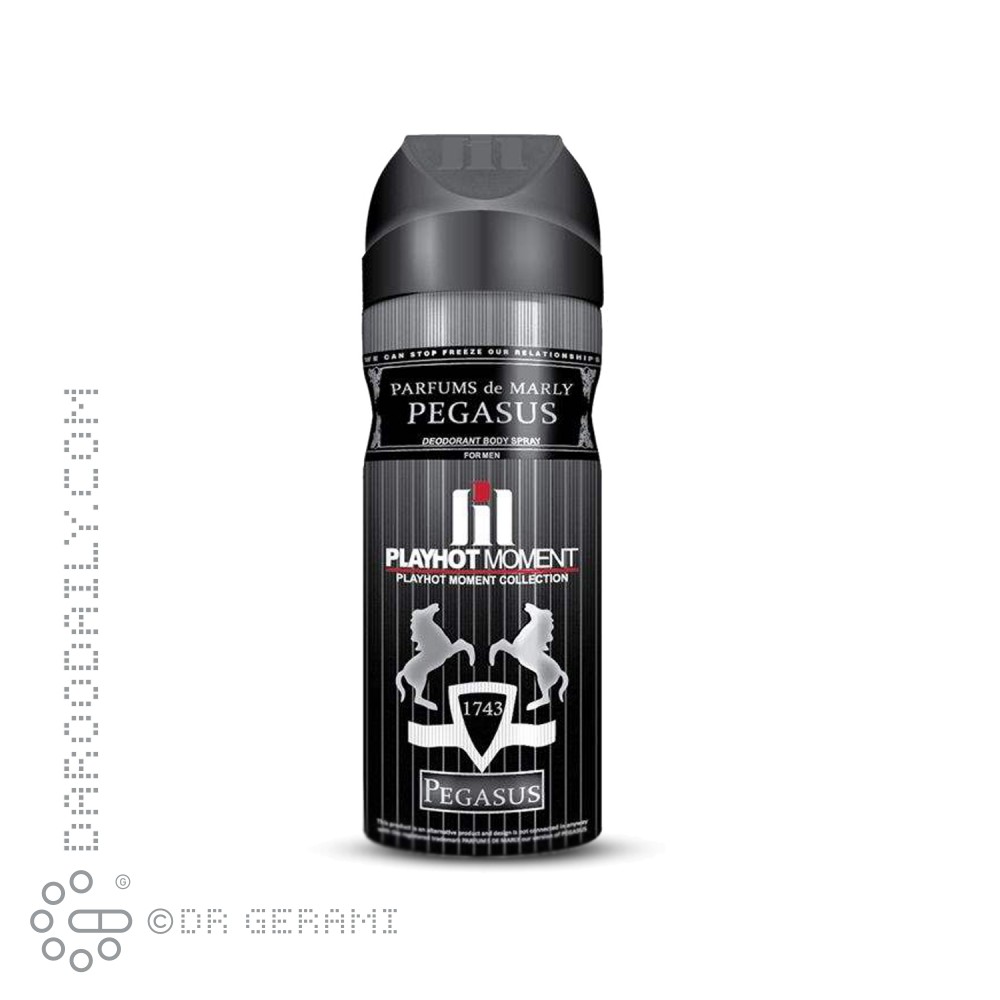 اسپری دئودورانت آقایان مدل Parfums De Marly Pegasus پلی هات مومنت ۲۰۰ میلی لیتری