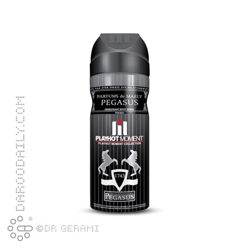 اسپری دئودورانت آقایان مدل Parfums De Marly Pegasus پلی هات مومنت ۲۰۰ میلی لیتری