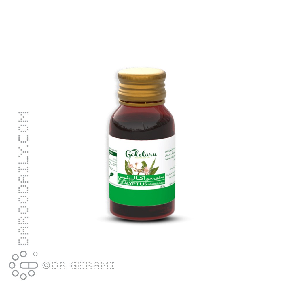 محلول بخور اکالیپتوس گل دارو ۶۰ میلی لیتری