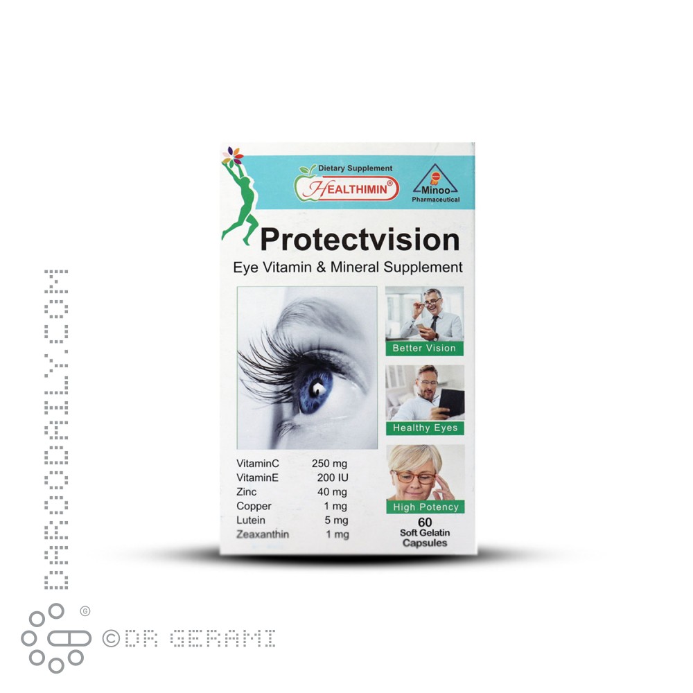 سافت ژل پروتکت ویژن هلثی مین مینو 60 عددی