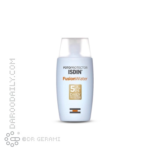 کرم ضد آفتاب فاقد چربی مدل Fusion Water با SPF50 ایزدین 50 میلی لیتری