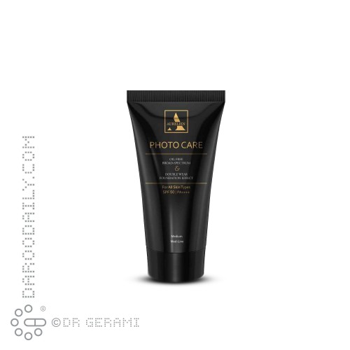 کرم ضد آفتاب متوسط فاقد چربی مدل Photo Care با SPF50 اورلین 40 میلی لیتری