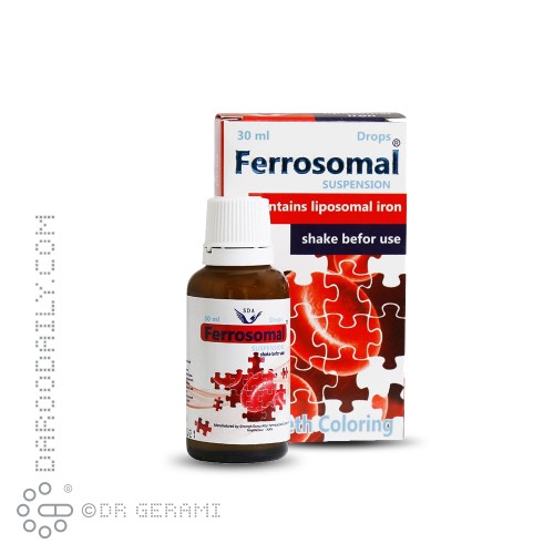 قطره آهن فروزومال سیمرغ دارو عطار ۳۰ میلی لیتری