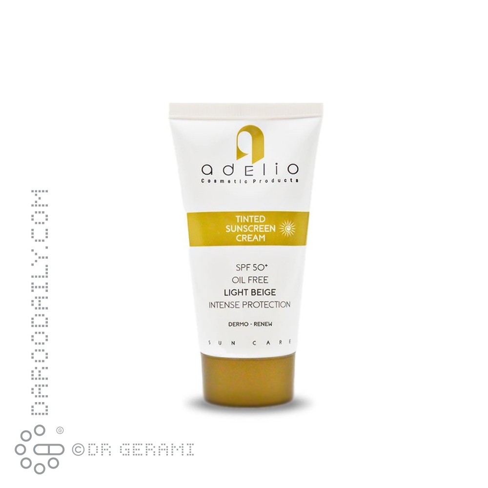 کرم ضد آفتاب بژ روشن فاقد چربی SPF50 ادلیو ۵۰ میلی لیتری