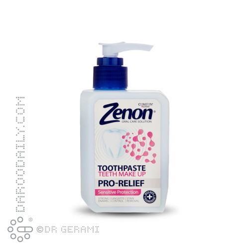 خمیر دندان لثه های حساس مدل Pro Relief زنون کامان 230 میلی لیتری