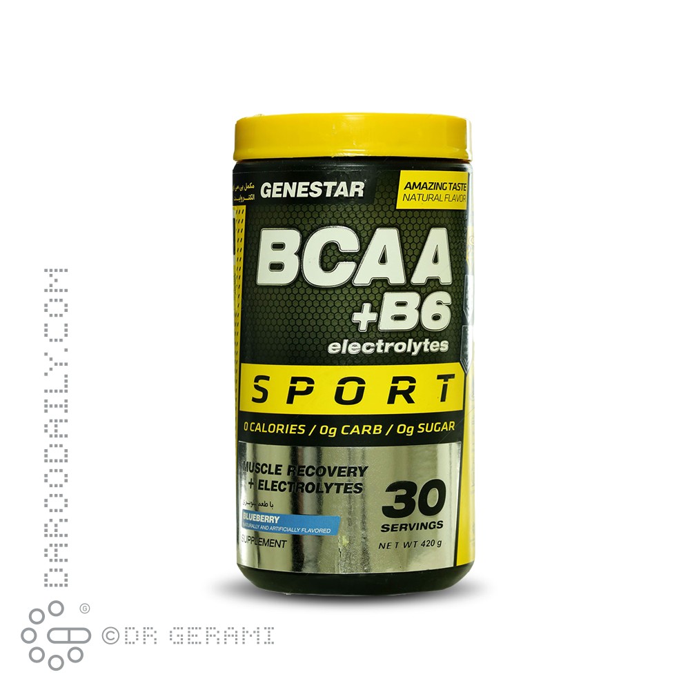 پودر بی سی ای ای و ویتامین B6 با طعم بلوبری ژن استار 420 گرمی