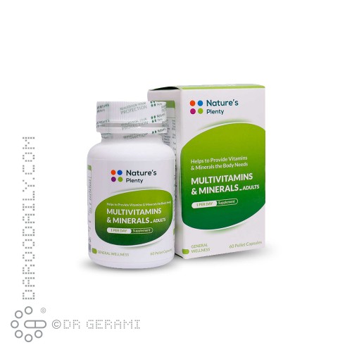 کپسول مولتی ویتامین و مینرال پریناتال نیچرز پلنتی 60 عددی
