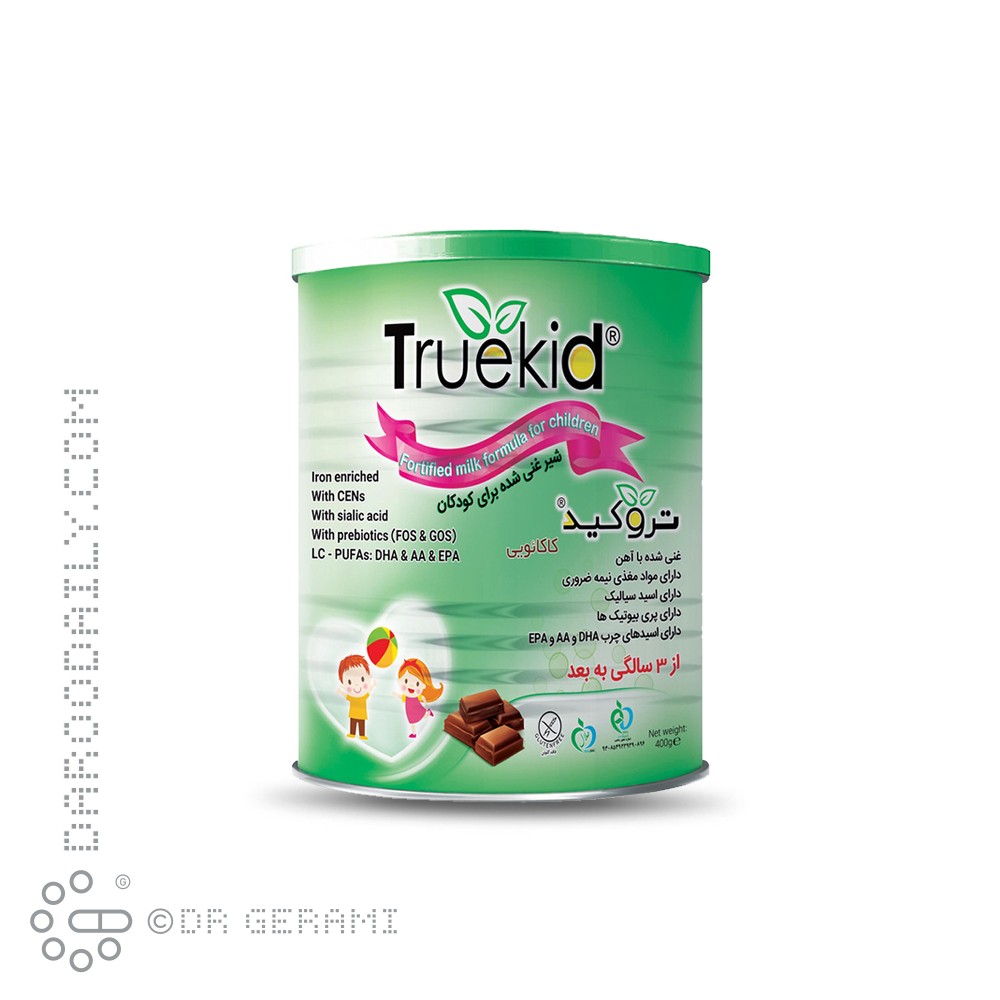 شیر خشک تروکید کاکائویی تروویتال 400 گرمی