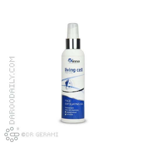 ژل لایه بردار صورت مدل Living Cell وینا 150 گرمی