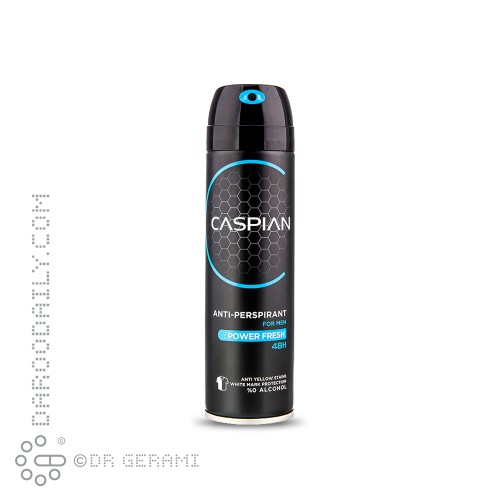 اسپری ضد تعریق آقایان مدل Power Fresh کاسپین 150 میلی لیتری