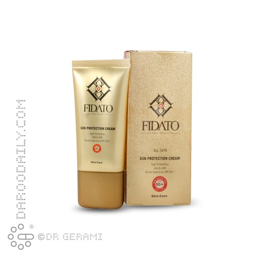 کرم ضد آفتاب بی رنگ SPF50 فیداتو 50 میلی لیتری