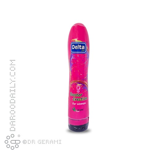 ژل تقویت کننده بانوان مدل booster erection دلتا زکس 100 گرمی