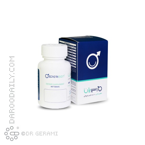 قرص اسپریژن نانو حیات دارو 60 عددی